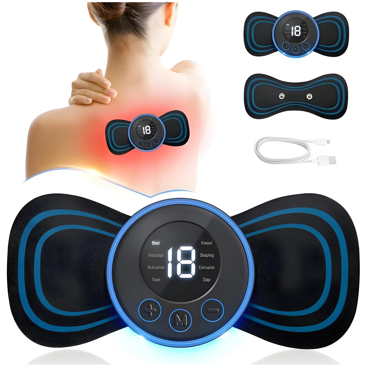 Butterfly Massager (Black)