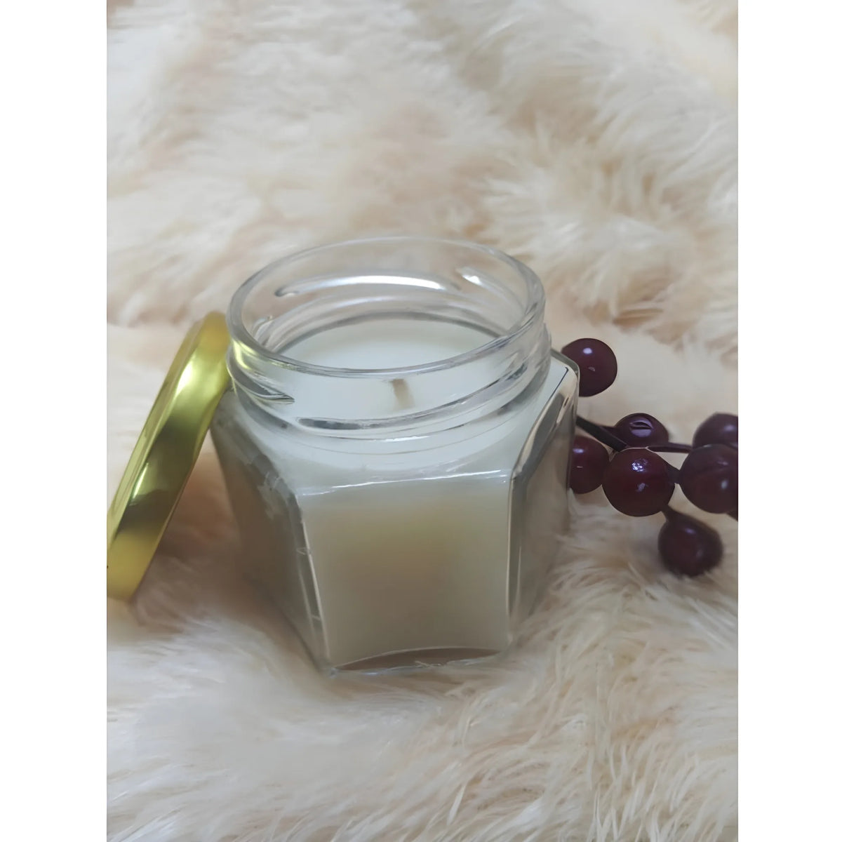 Pack Of_2 Soy Wax And Bees Wax Blend Candles Liquid Volume 80
