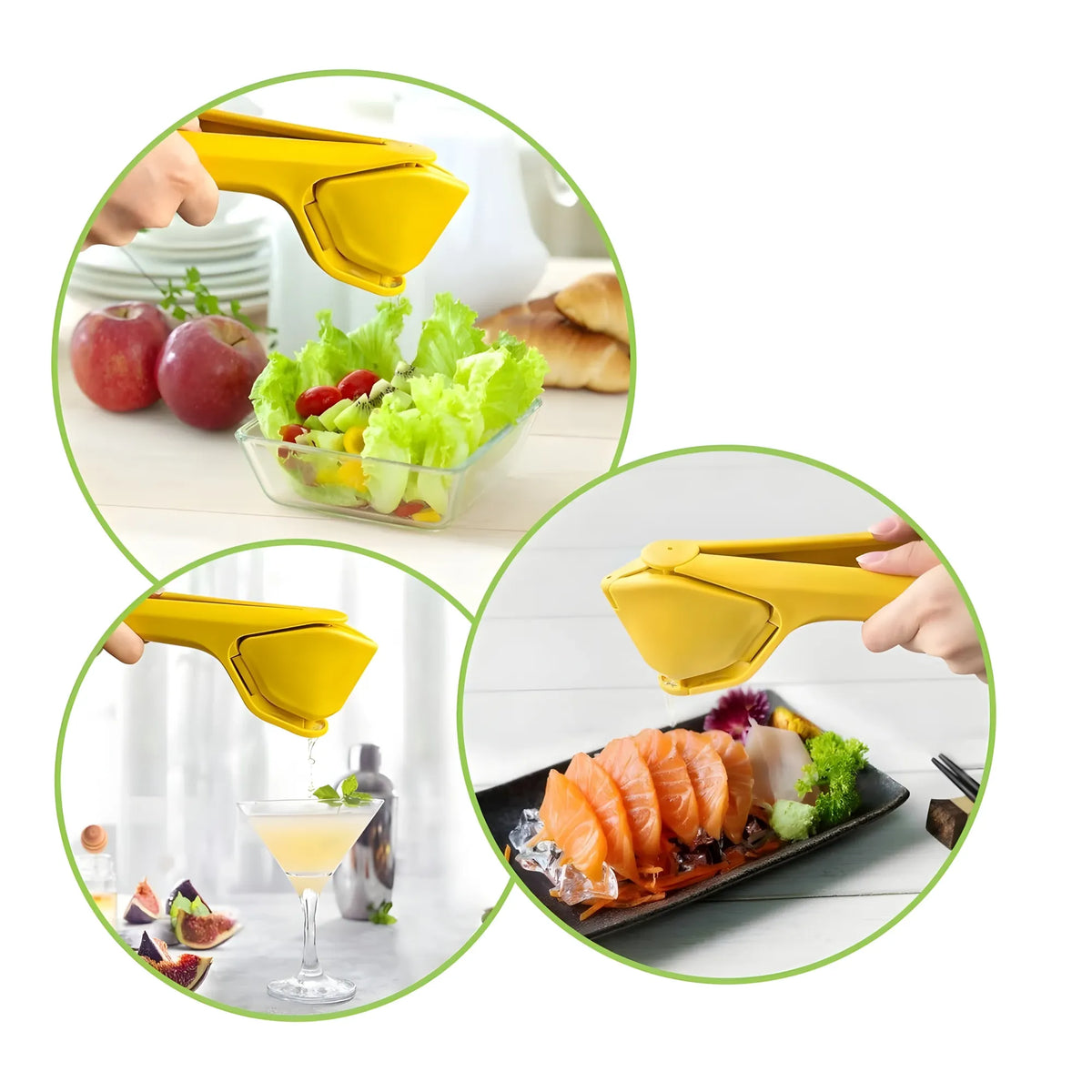 Plastic Lemon Squeezer (Yellow)