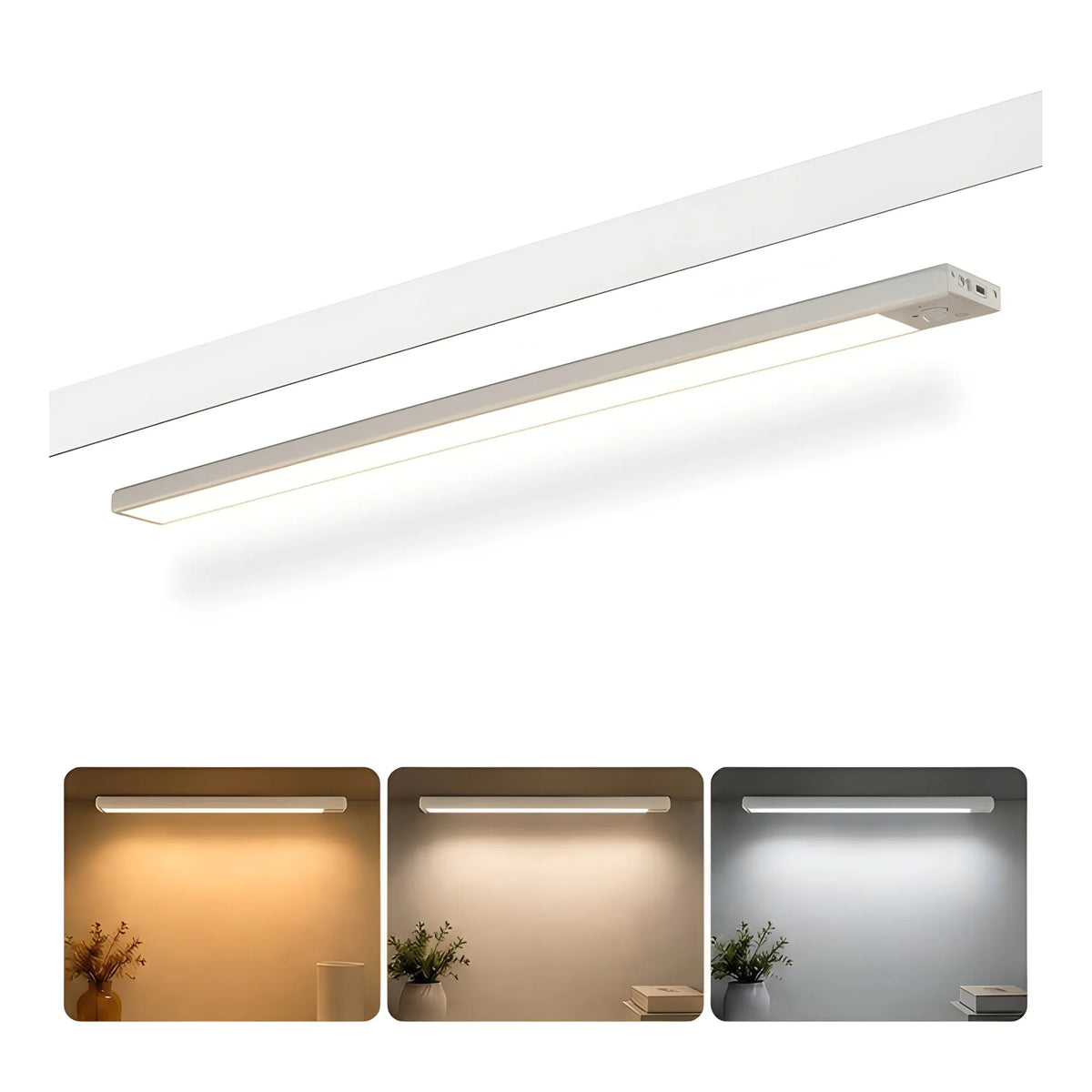 Metal Wireless Under Cabinet Light (White)