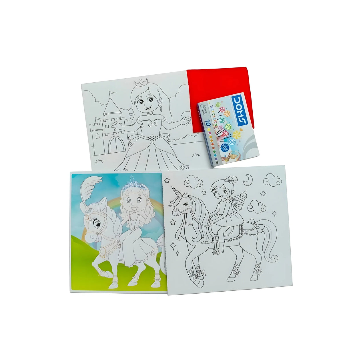 Ariella Fun With Coloring Board-Princess | Cardboard | Educational Toys| + Years