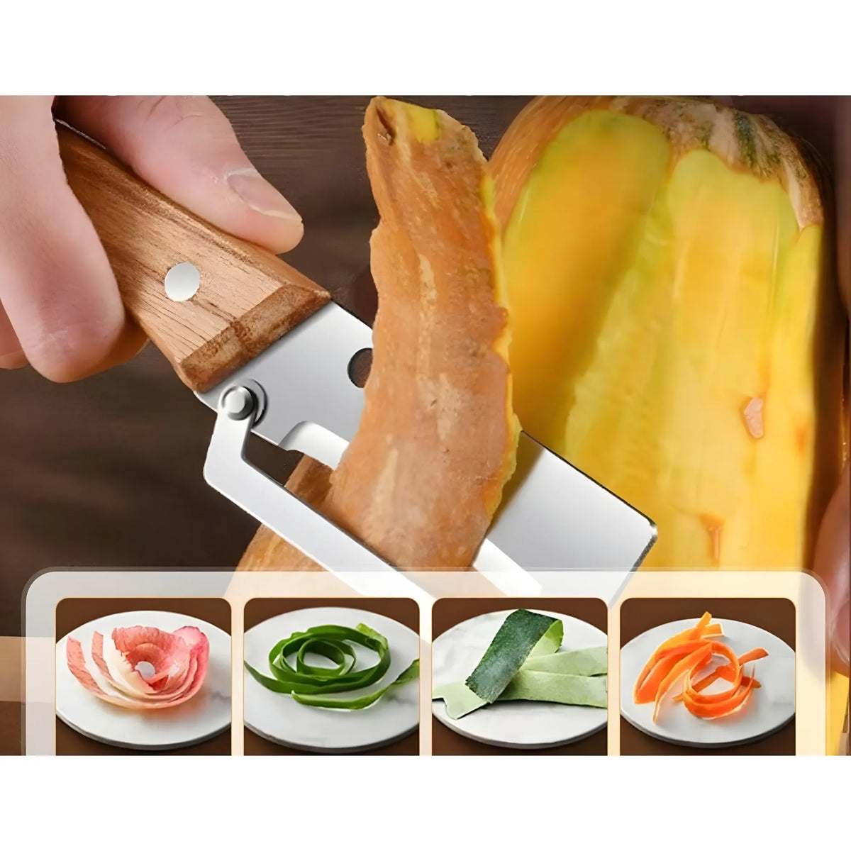 Multi Functional Vegetable Peeler (Multicolor)