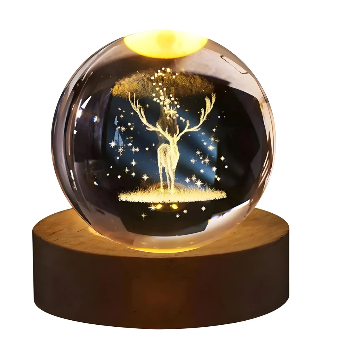 All Design Crystal Night Lamp (Multicolor)