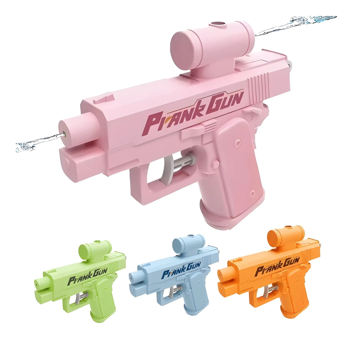 Plastic Prank Water Gun Toy (Multicolor)