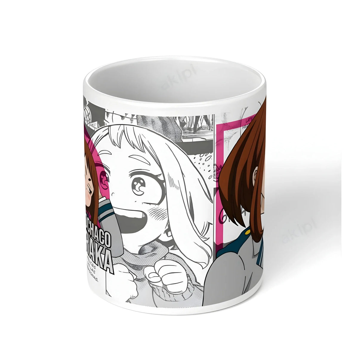 Anime Ochaco Uraraka Ceramic Printed Coffee Mug (White)