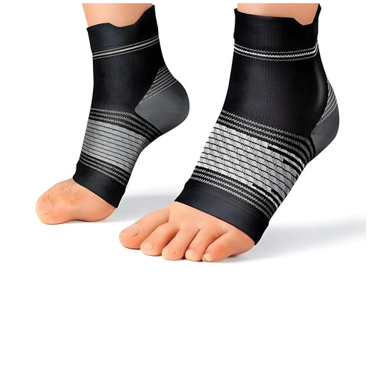 3_Pair Set Unisex Casual Cotton Printed Ankle Length Support Socks (Multicolor)