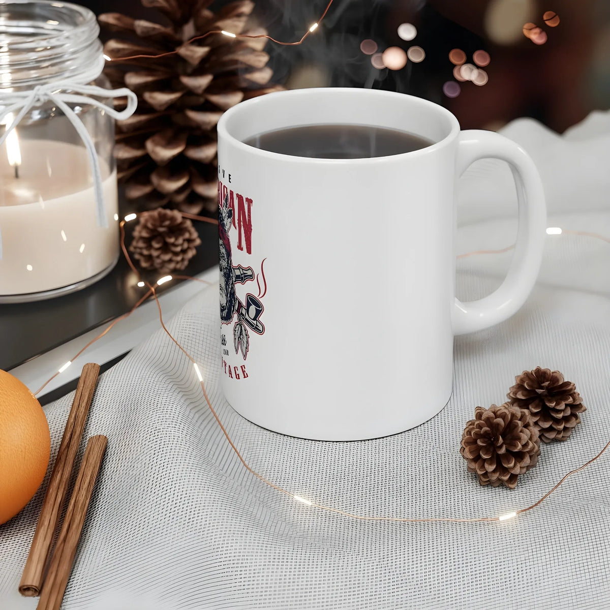 Ceramic Gorila Desing Printed Coffee Mug (Color: White, Capacity:330ml)