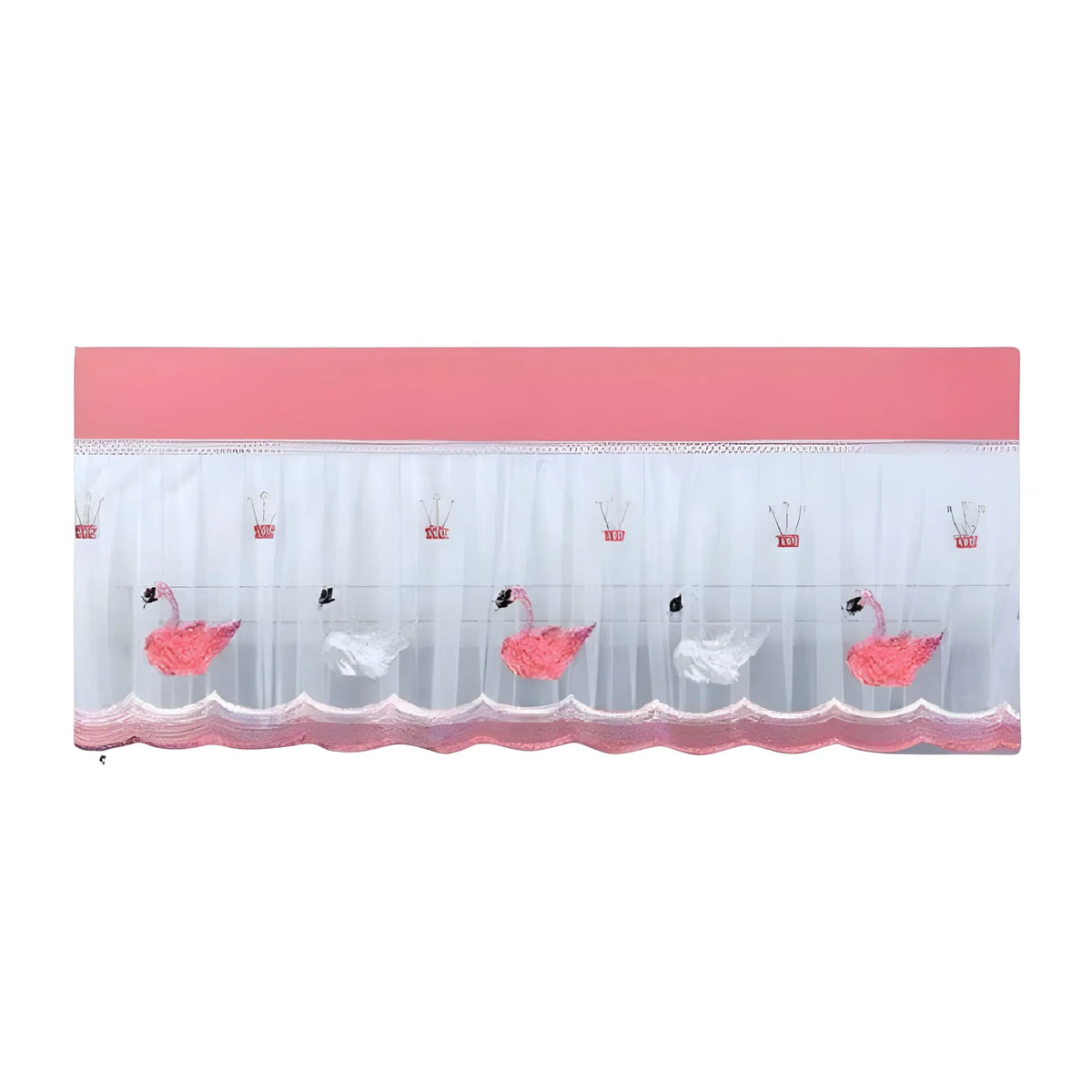 AC Cover 1 And 1.5 Ton (Pink-White)