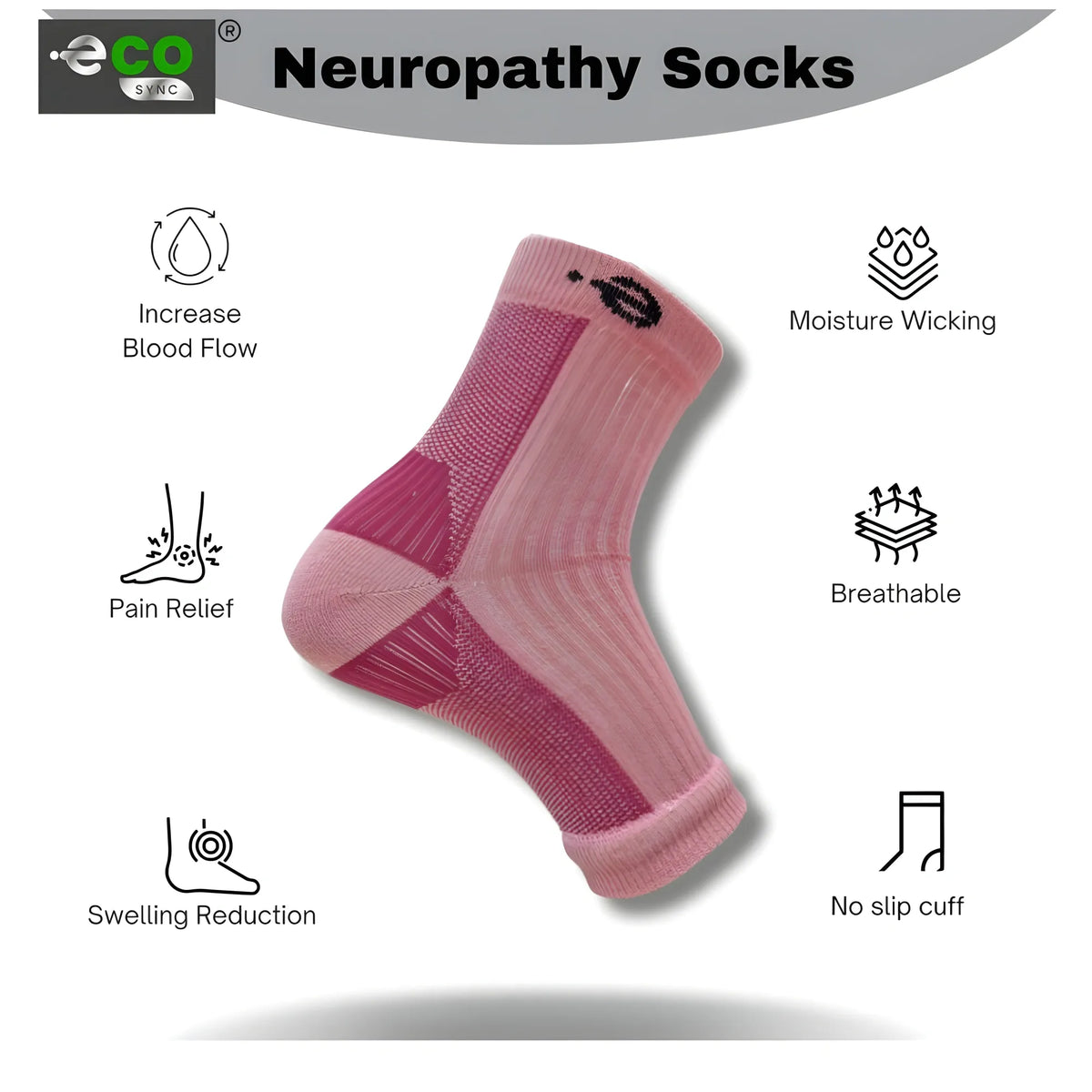 3_Pair Set Unisex Casual Cotton Printed Ankle Length Support Socks (Multicolor)