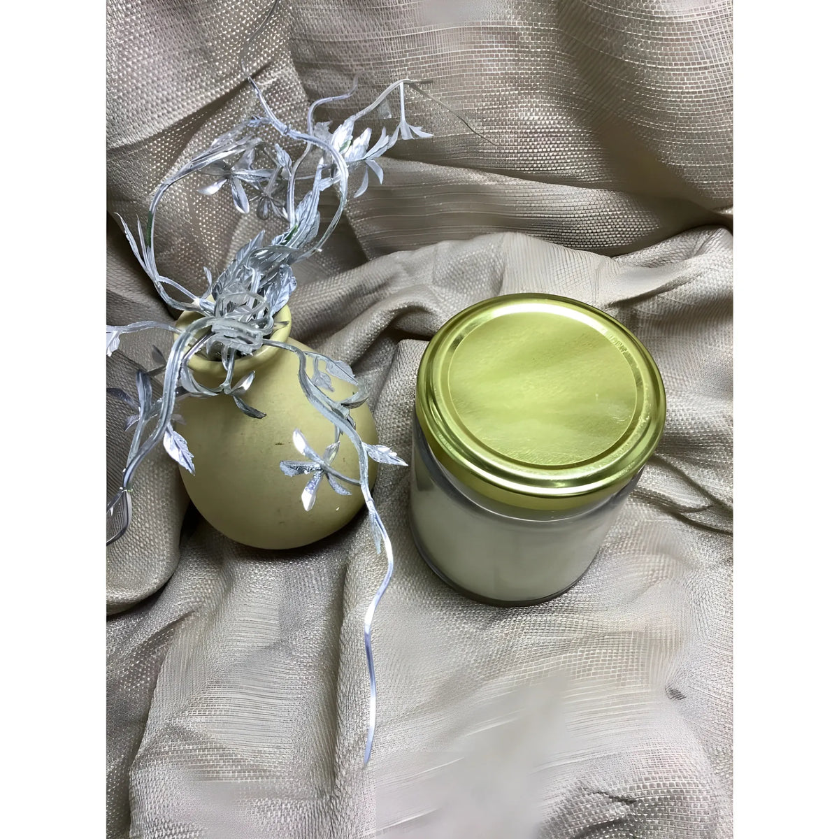 Pack Of_2 Soy Wax And Bees Wax Blend Candles Liquid Volume 130