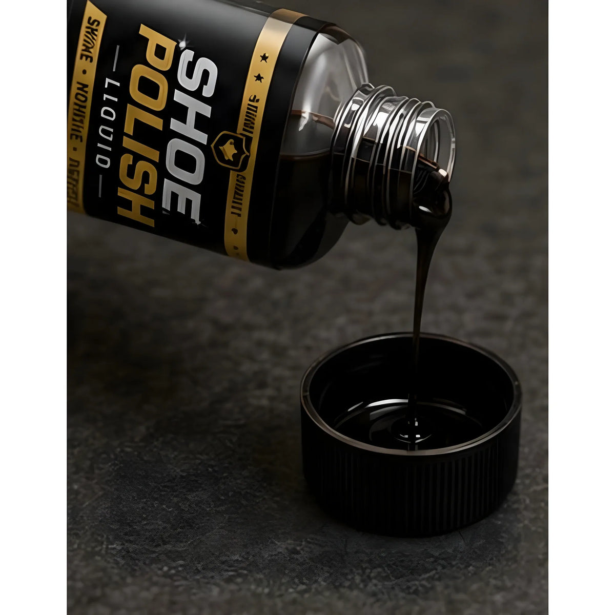 Pack of 2 Shoe Polish Liquid Bottles 100 ML