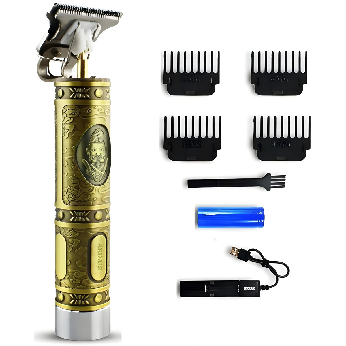 Stainless Steel Hair Trimmer for Men (Multicolor)
