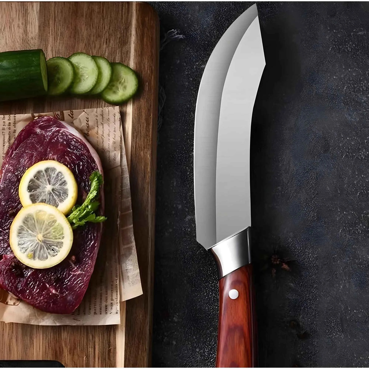 Veya Stainless Steel Chef Knife With Cover