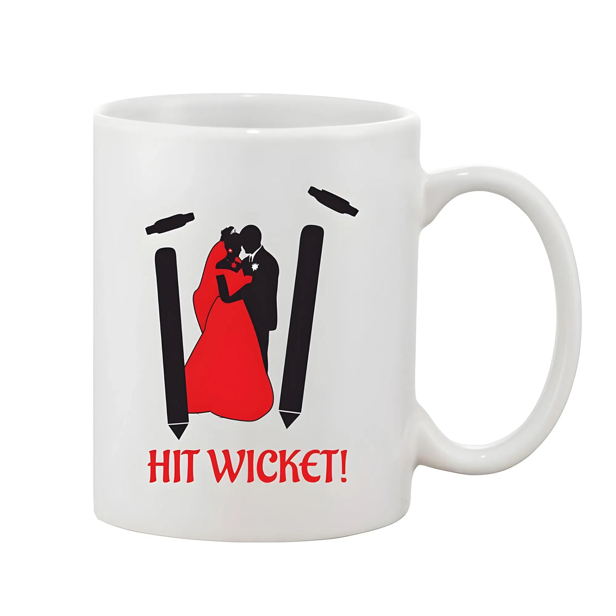 Printed Ceramic Coffee Mug - 1 Pieces, White, 11oz