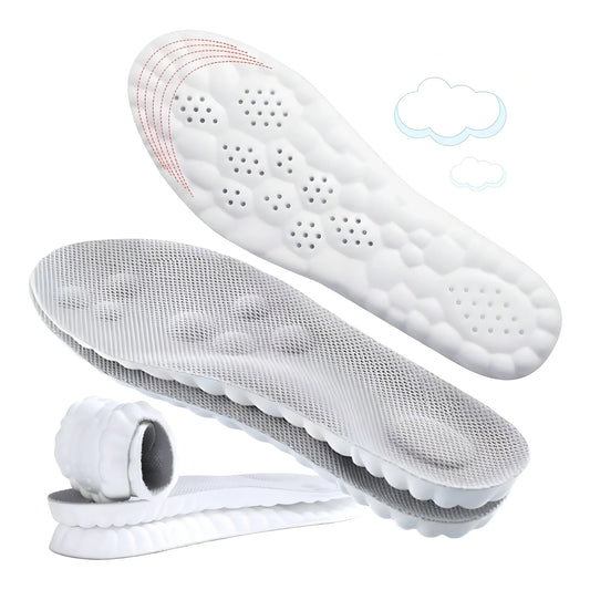 Memory Foam Memory Foam Shoe Insoles (Grey)