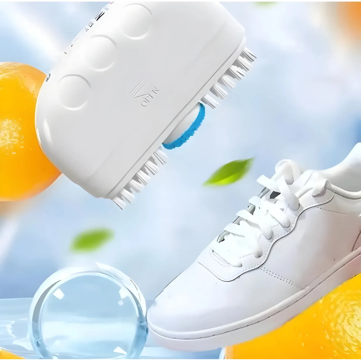 '- 2 in 1 Shoe Cleaning Brush (White)