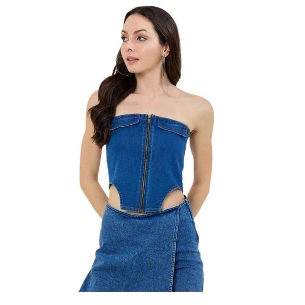 Azure Aurora Sleeveless Top