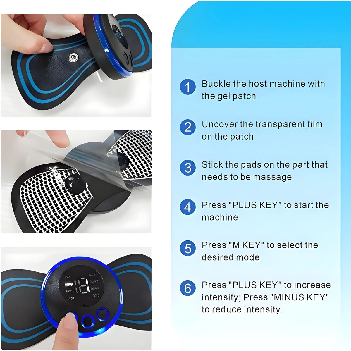 Butterfly Massager (Black)
