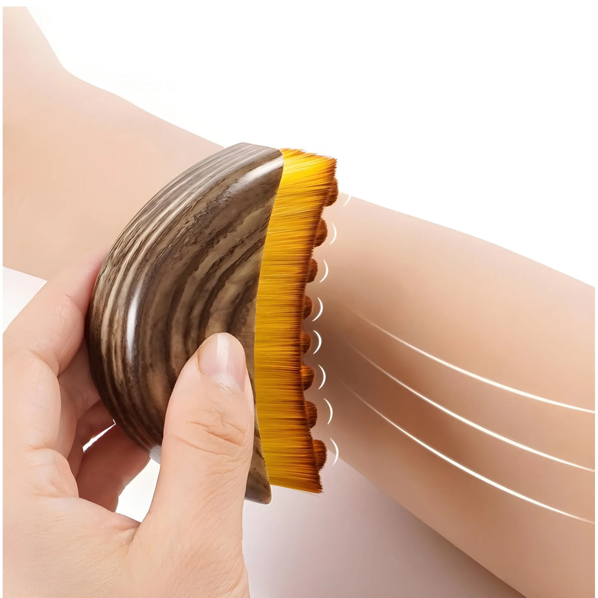 Lymphatic Contour Face Brush (Brown)