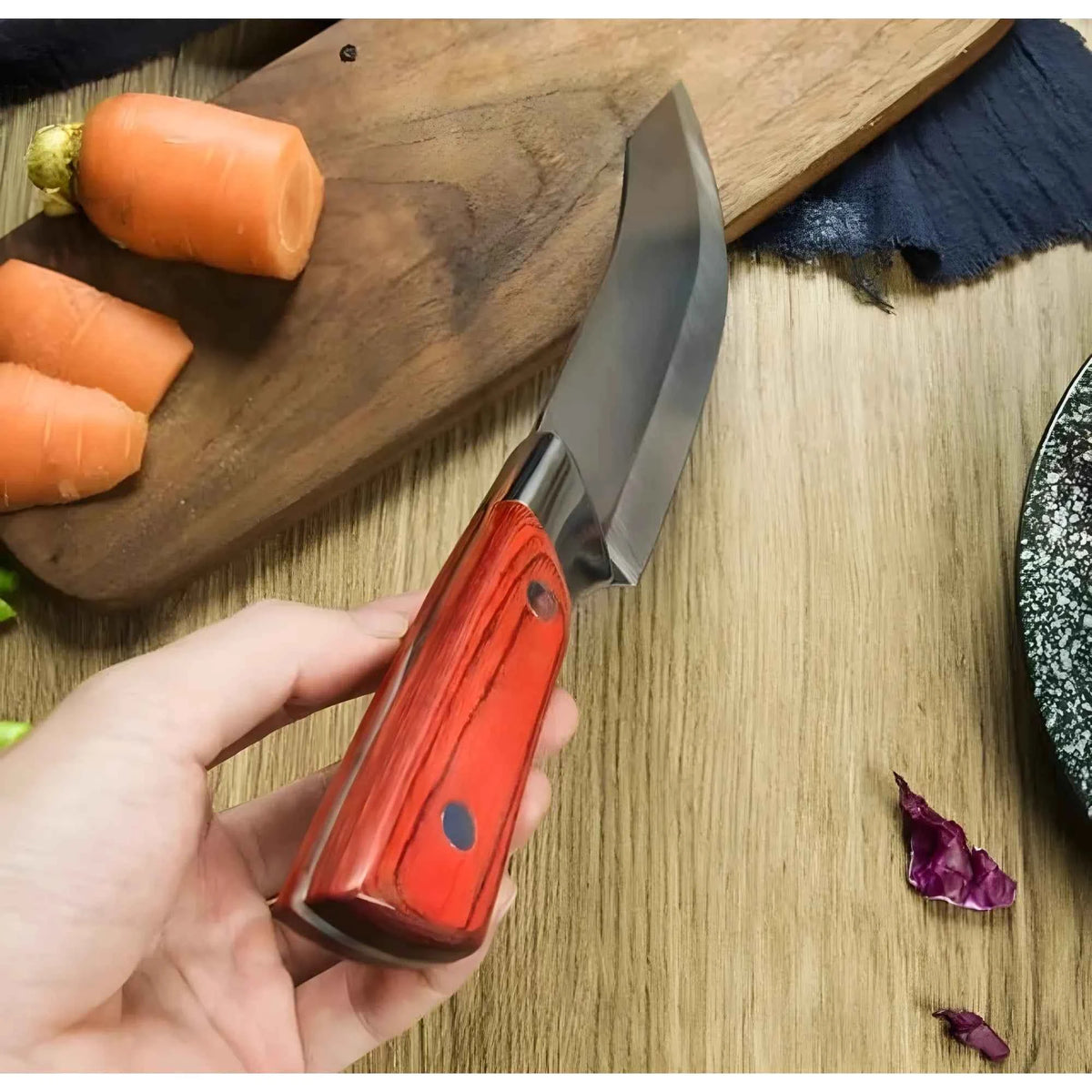 Veya Stainless Steel Chef Knife With Cover