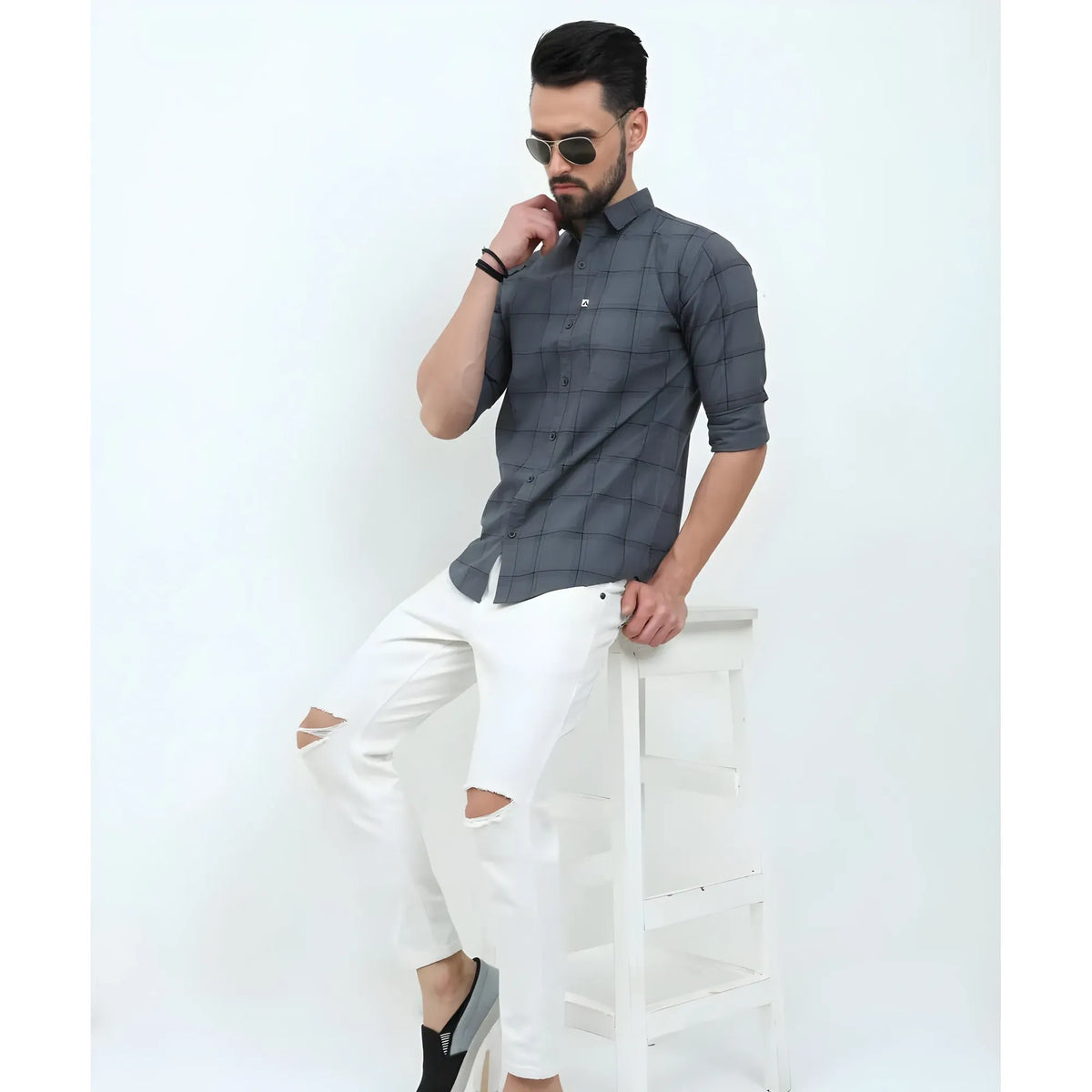 Aarna Checked Shirt