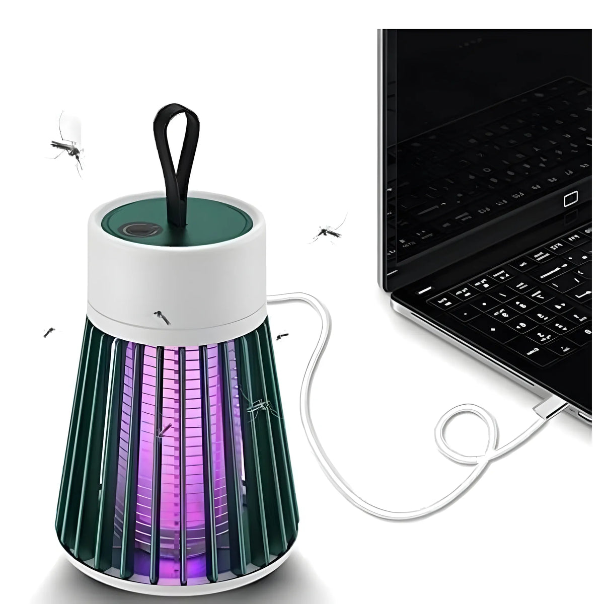 Plastic Mosquito Lamp (White)