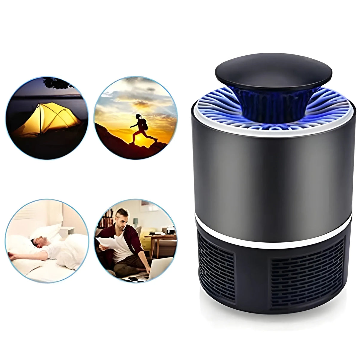 360 Mosquito Killer Lamp (Multicolor)
