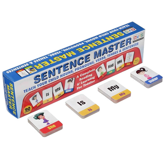 Lavanya Sentence Master With Cards | Cardboard | Educational Toys | + Years
