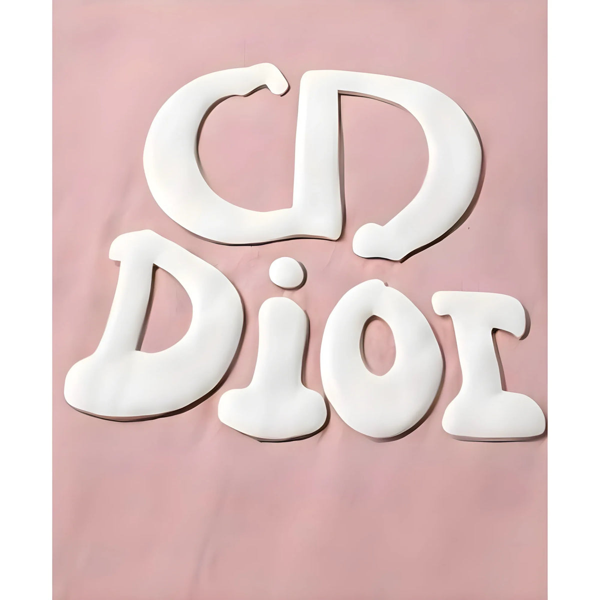 Men's Cotton Blend Printed Oversized Round Neck Half Sleeve T-Shirt (Pink)