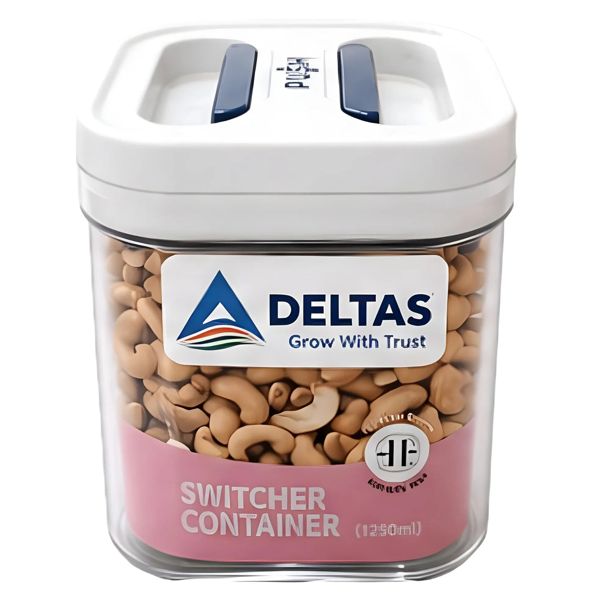 Pack of 1 Switchers Airtight Storage Container Set 1250 ML (White)