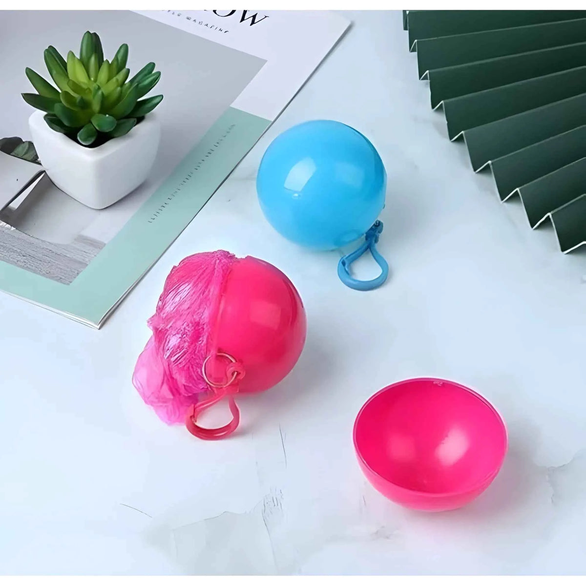 Zariya Plastic Raincoat Ball Pack of 2