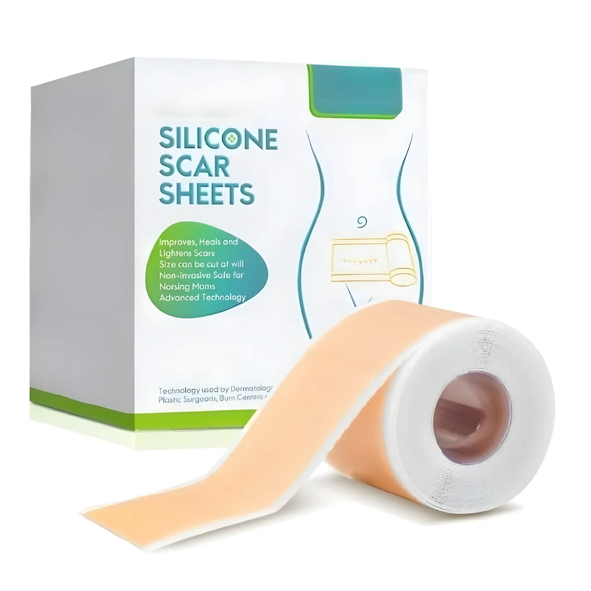 Silicone Scar Tape (Beige)