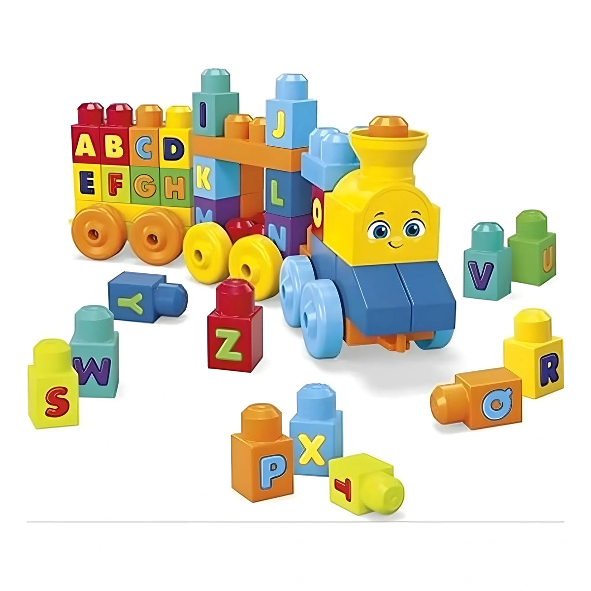 38_Pcs Set Jumbo Train Blocks | ?Plastic | Educational Toys | 3+ Years