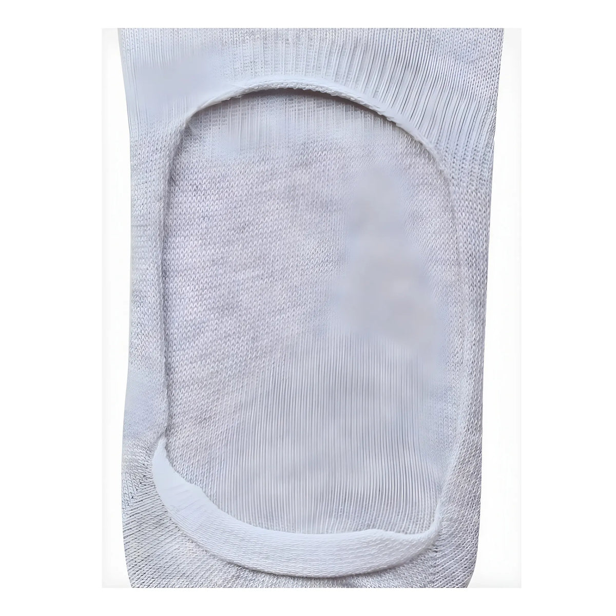 5 Pairs Unisex Casual Cotton Blended Solid No-show Socks (Light Grey)