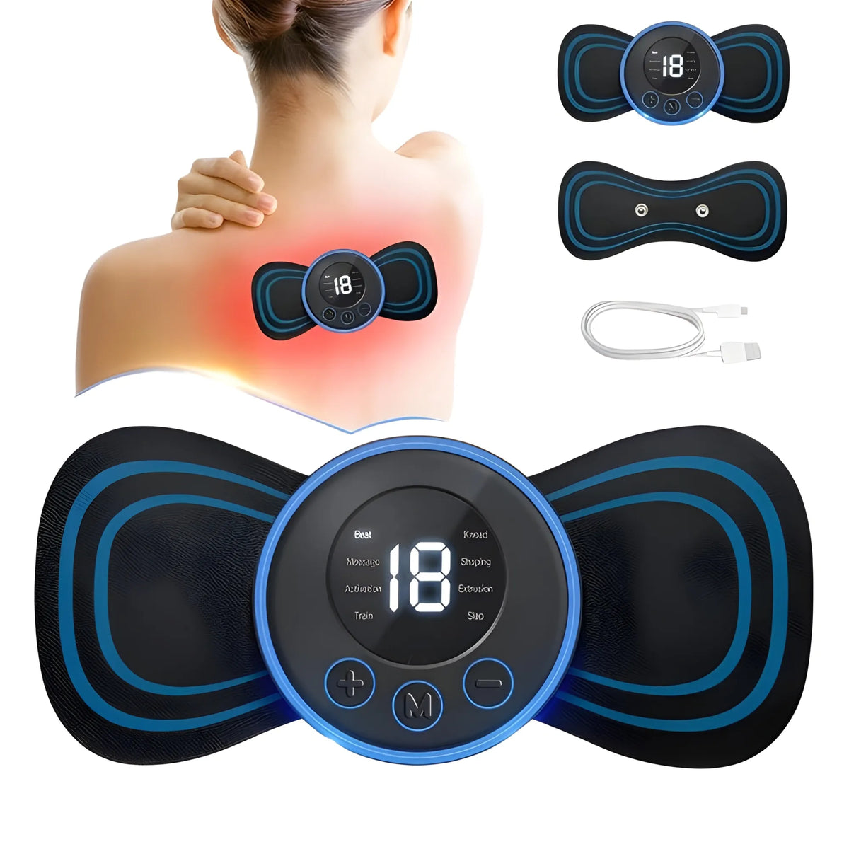 Butterfly Massager (Black)