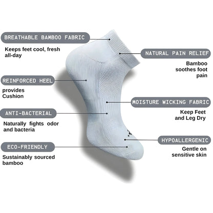 3_Pair Set Unisex Casual Cotton Printed Low Cut Socks (Multicolor)