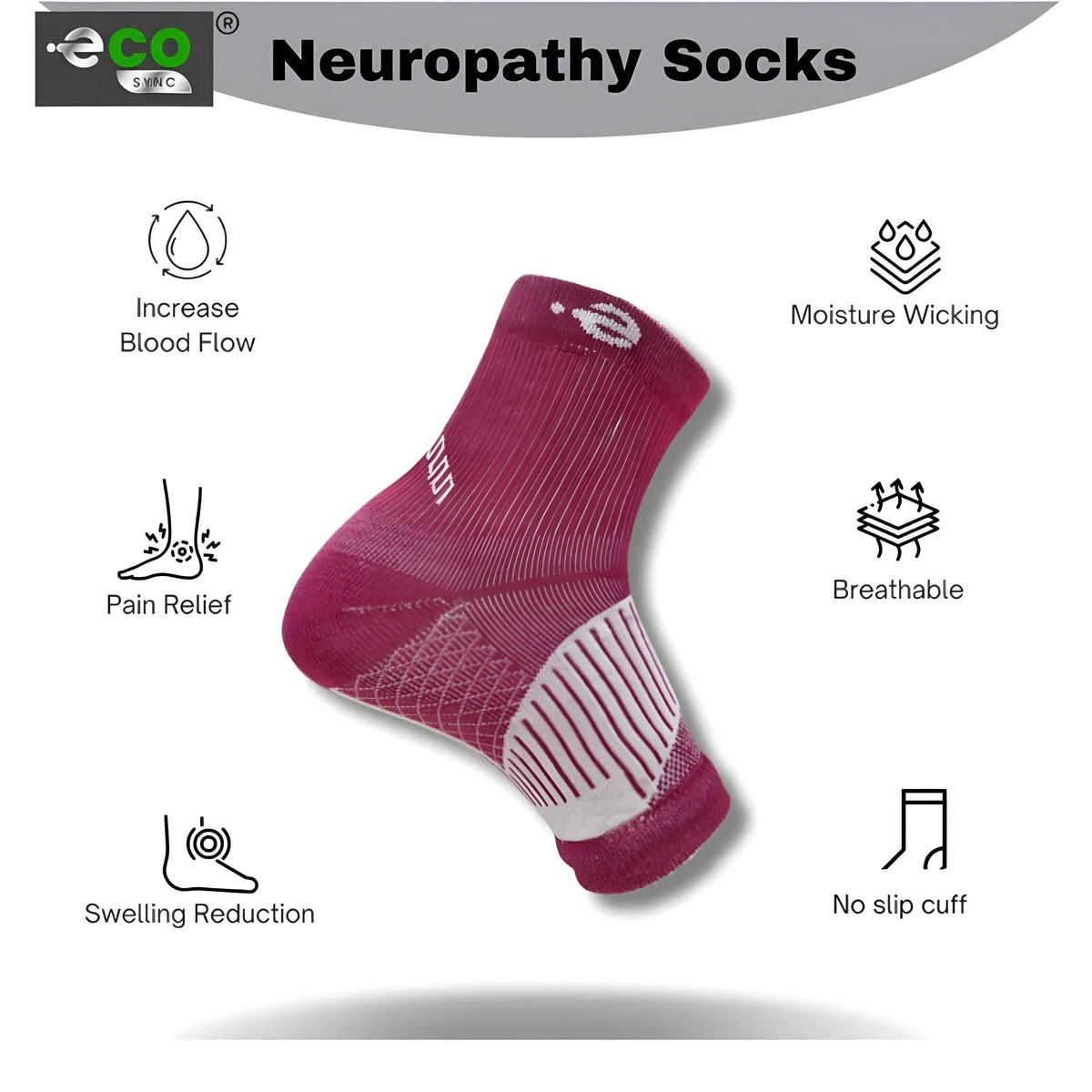 3_Pair Set Unisex Casual Cotton Printed Ankle Length Support Socks (Multicolor)