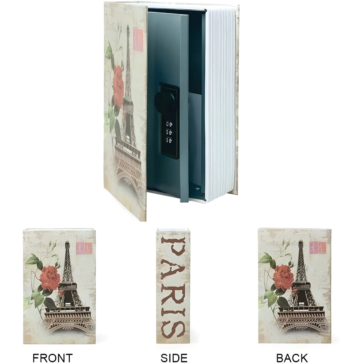 Secret Book Safe with Number Locker