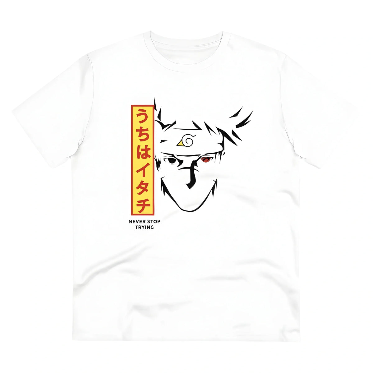 Men's PC Cotton Kunffo Printed T Shirt (Color: White, Thread Count: 180GSM)