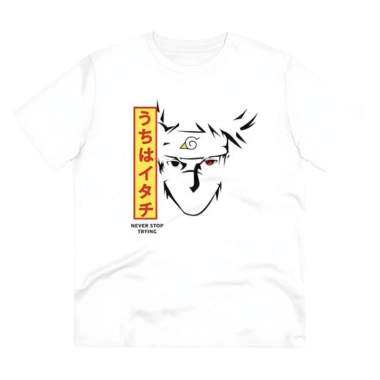 Men's PC Cotton Kunffo Printed T Shirt (Color: White, Thread Count: 180GSM)