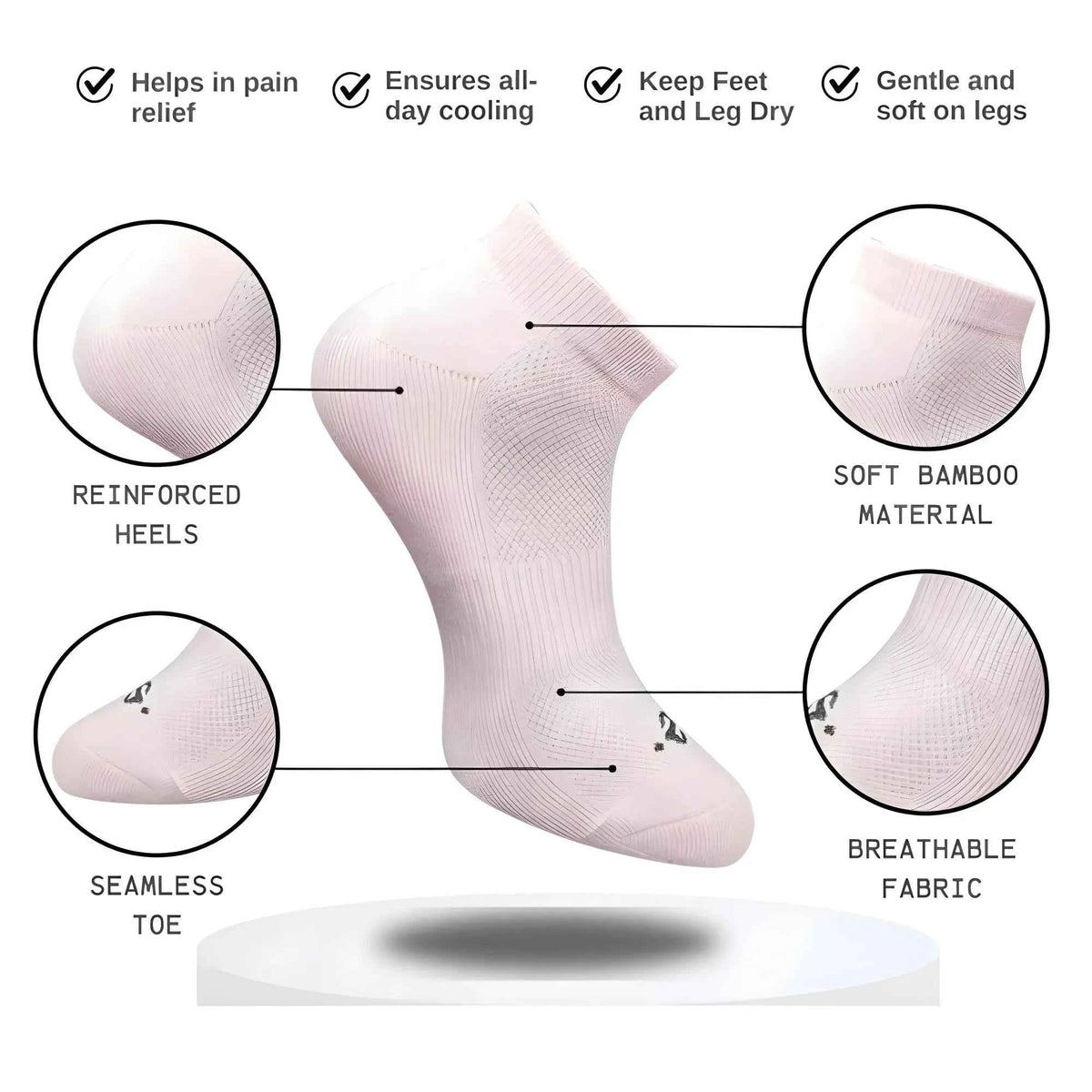 Aveline _Pair Set Unisex Casual Cotton Printed Low Cut Socks