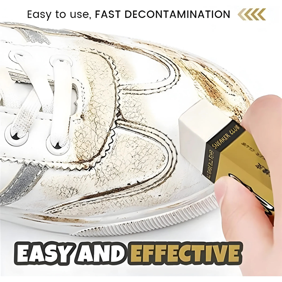 Shoe Cleaning Eraser (White)