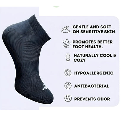 3_Pair Set Unisex Casual Cotton Printed Low Cut Socks (Multicolor)