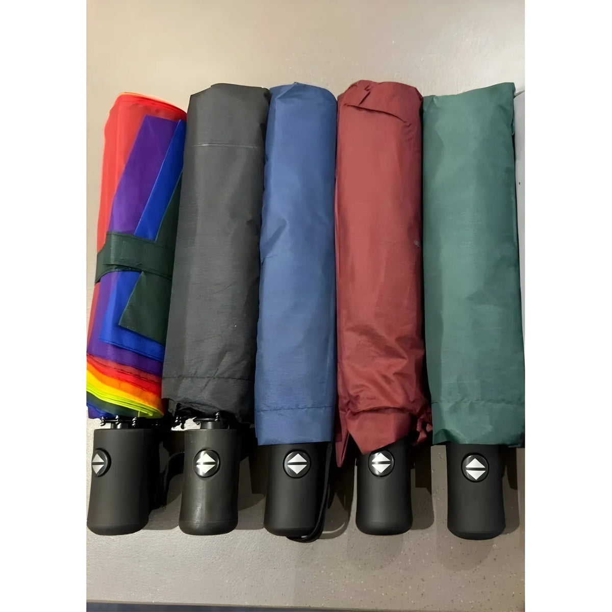 Pack of 2 Auto Open Close UV Umbrella (Blue)