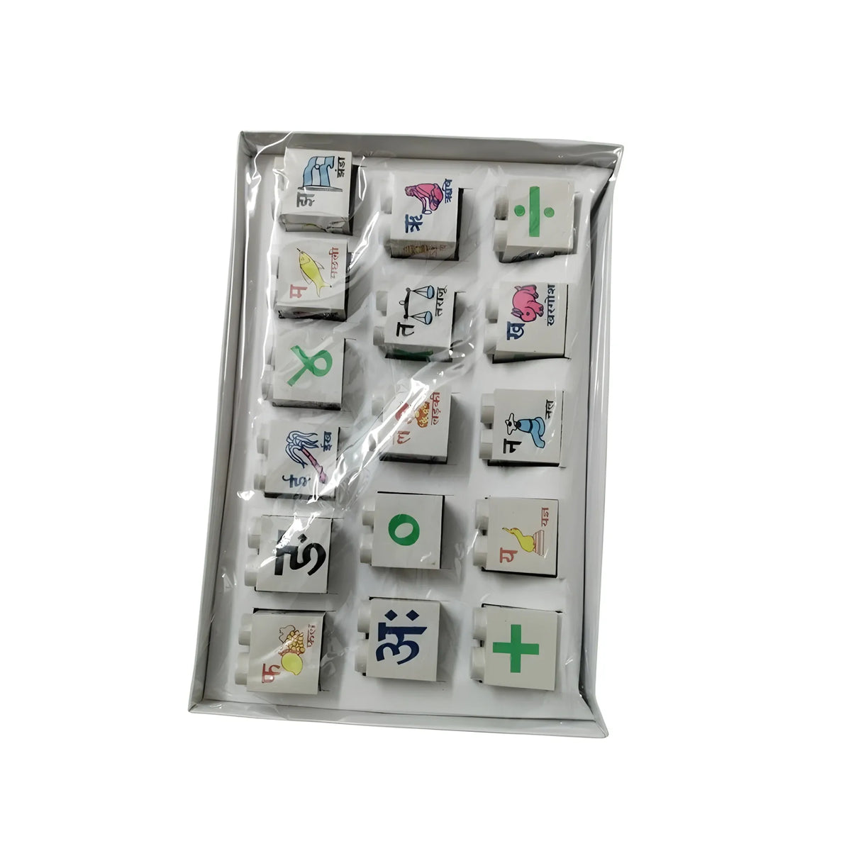 Pack Of_2 Hindi Blocks | Cardboard | Educational Toys | 3+ Years