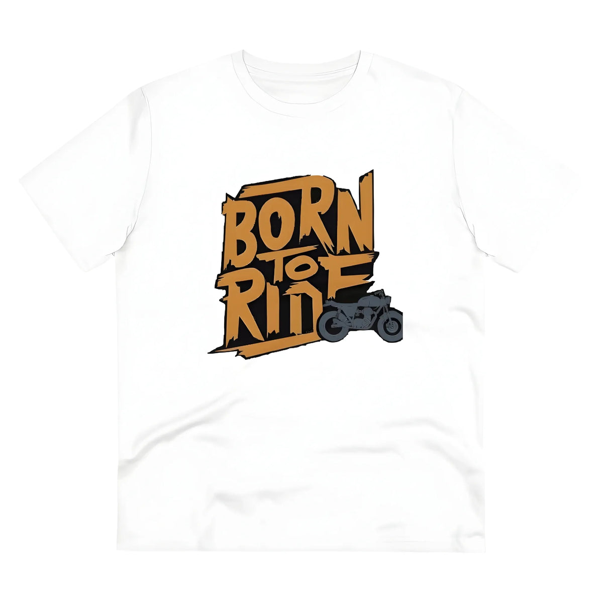 Men's PC Cotton Explore The Unseen Printed T Shirt (Color: White, Thread Count: 180GSM)