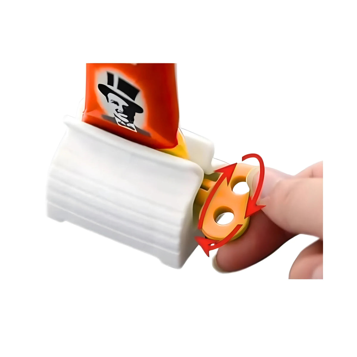 Pack of 2 Plastic Toothpaste Squeezer (Multicolor)