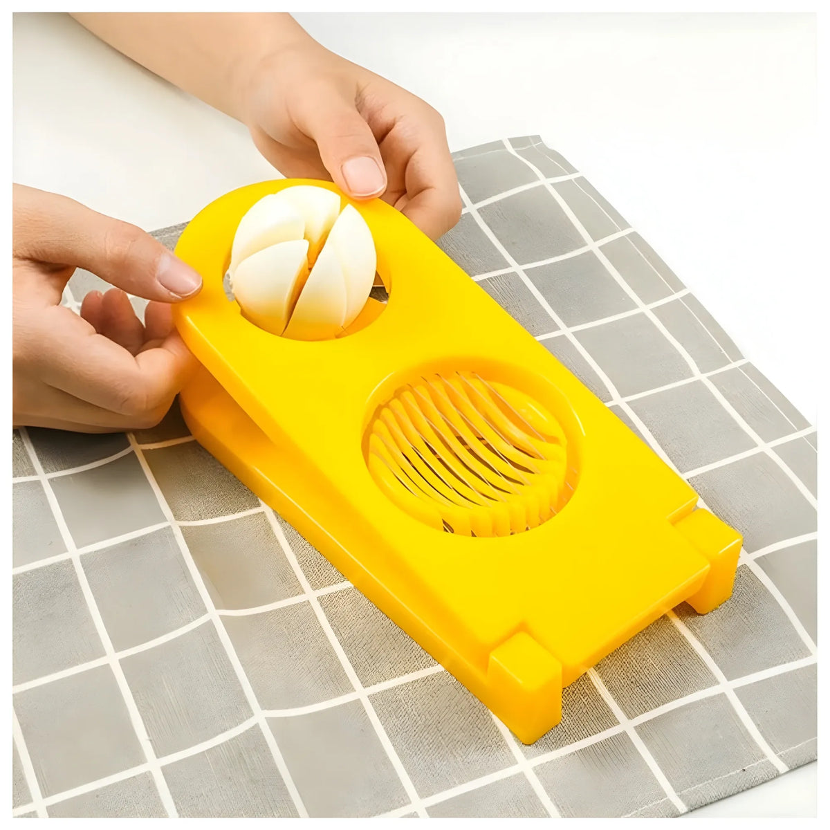 Pack of 2_2-in-1 Egg And Mushroom Slicer – (Color: Assorted )