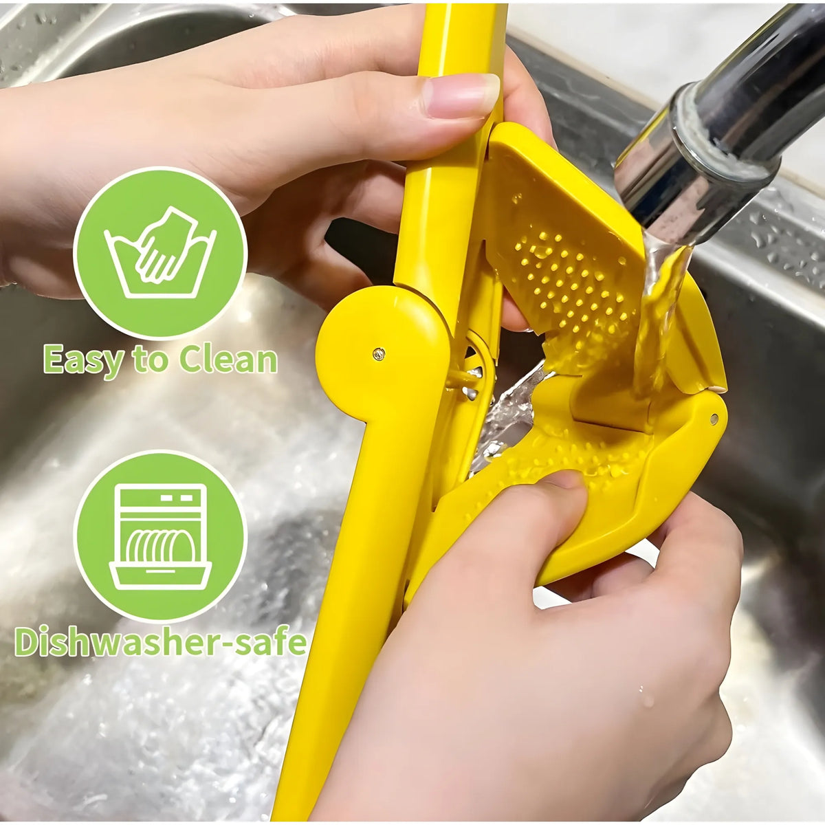 Plastic Lemon Squeezer (Yellow)