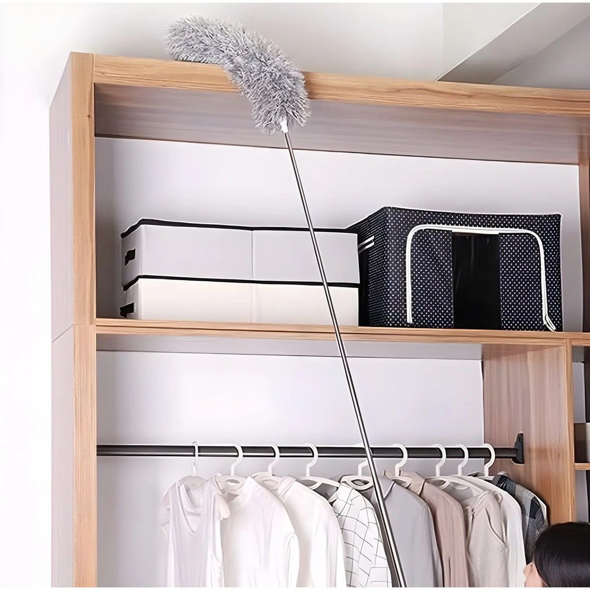 Fan Duster (Grey)